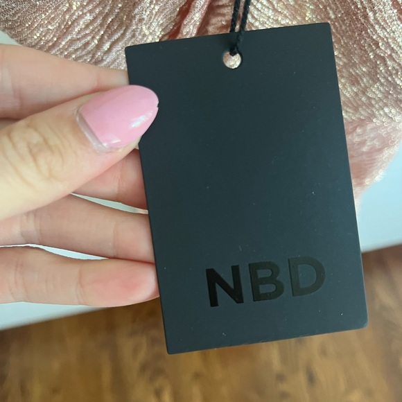 REVOLVE NBD MINI ROSE GOLD DRESS - Picture 6 of 6